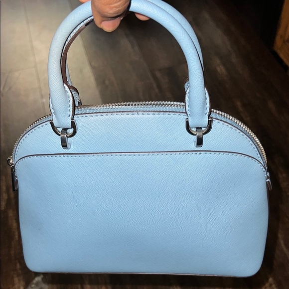 NWOT Michael Kors Light Blue Satchel - Picture 3 of 9
